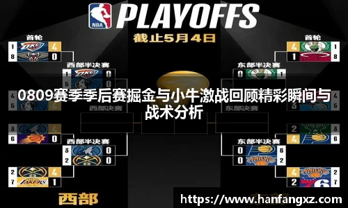 0809赛季季后赛掘金与小牛激战回顾精彩瞬间与战术分析